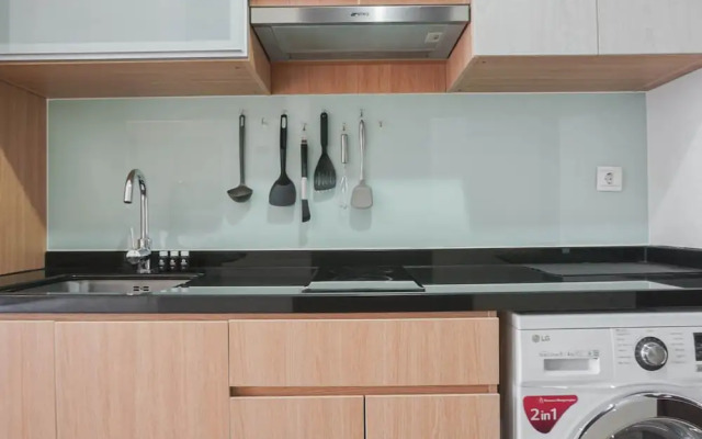 Best Studio with Pool View at Menteng Park Apartment