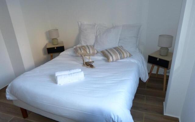 Mini villa T3 climatisée, vue mer, cosy & moderne