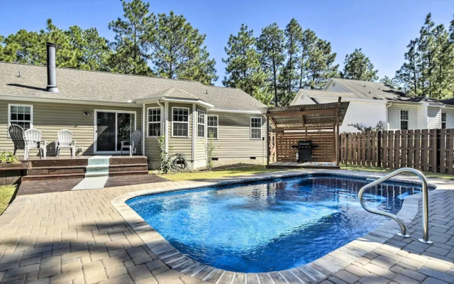 Idyllic Pinehurst Home, Near Golf Course!