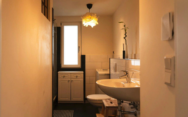 Wölkchen - Wohnung mit Balkon, Holzdielen & TV