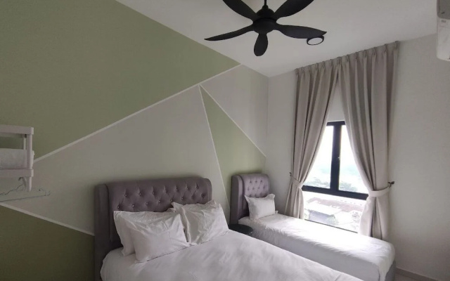The Horizon Ipoh 2BR L12 Sage by Grab A Stay – Guest Rooms – Ipoh