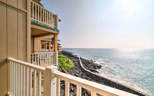 Oceanfront Kailua-kona Townhome w/ Pool & Views!