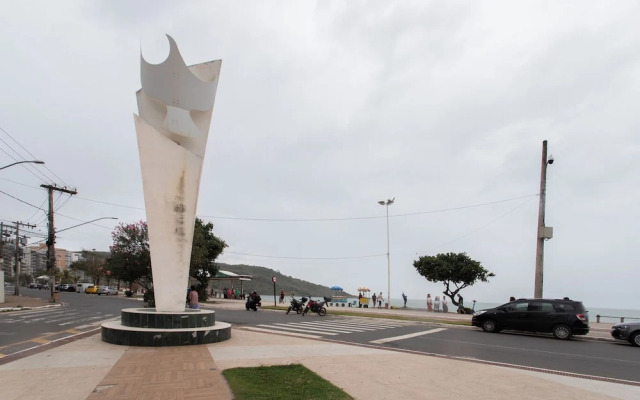 Apto Pet Friendly c Churrasqueira - Praia do Morro