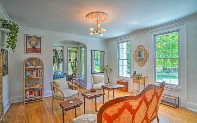Eclectic Troy Home w/ Hot Tub - Pet Friendly!
