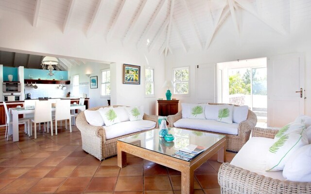 Villa with 3 Bedrooms in St Barthelemy, with Wonderful Sea View, Private Pool, Furnished Garden - 800 M From the Beach