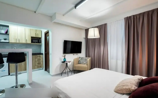 Industrial cozy studio in Piata Amzei