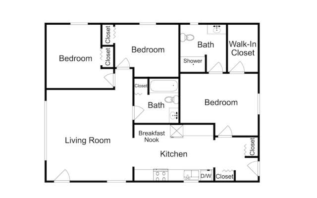 1724 Wharf Rd Home 3 Bedrooms 2 Bathrooms Home