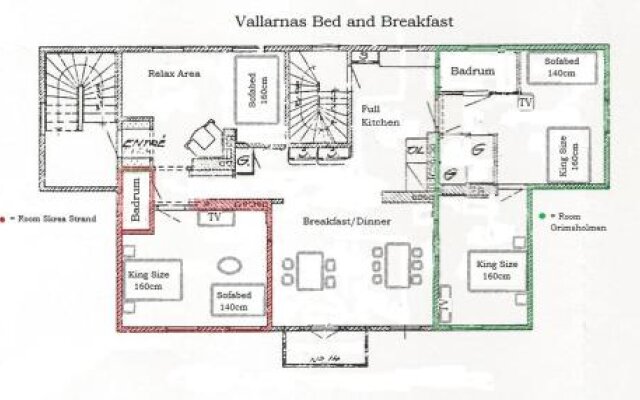 Vallarnas Bed & Breakfast