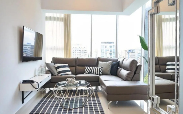 UPSCALE 1BR near BLUE MALL Rooftop YellowKey