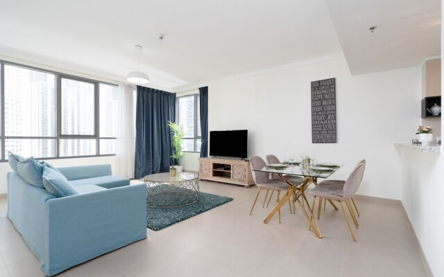 Lux BnB  Dubai Creek Harbour BLVD Views