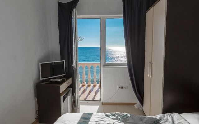 Sea outside window