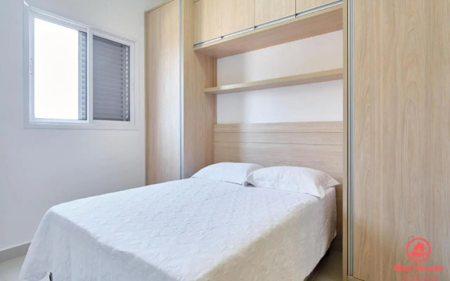 BH46: AR PISCINA E VARANDA GOURMET - 250m DA PRAIA