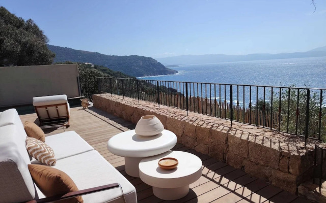 Luxury Villa a Nepita Beach Access Through the Maquis