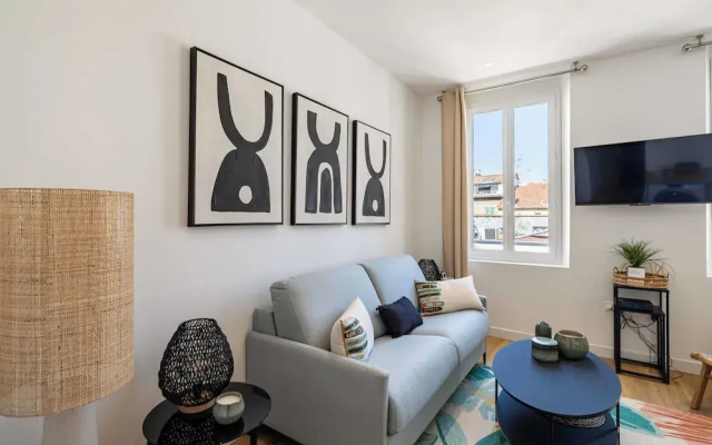 Cosy Flat 100m From the Beach - Carre D'or - 1br/2p - Apartment in Cannes - Photo 4