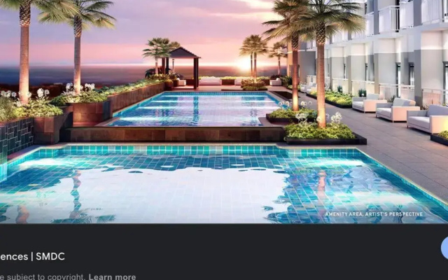 Beautiful 1bed condo Nr Airport, MOA, Makati, Bay