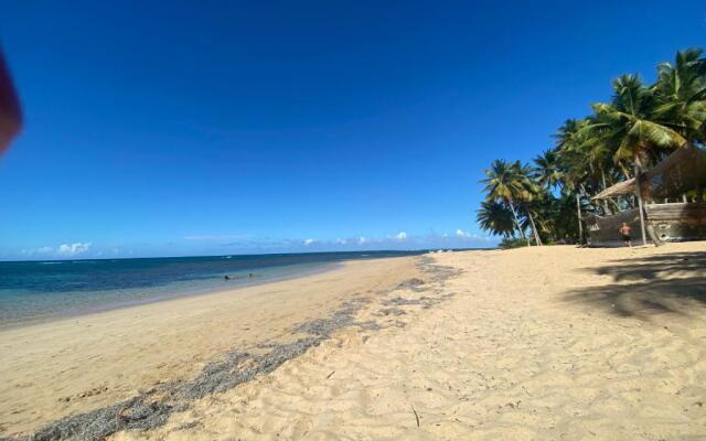 Las Terrenas beachfront 2 bedrooms condo with pool