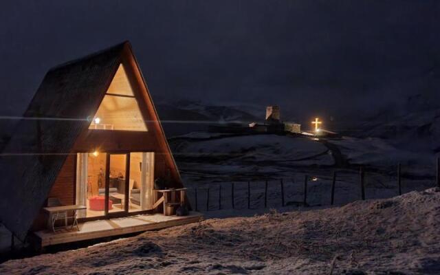 Mountain View A Frame Cabin Ushguli