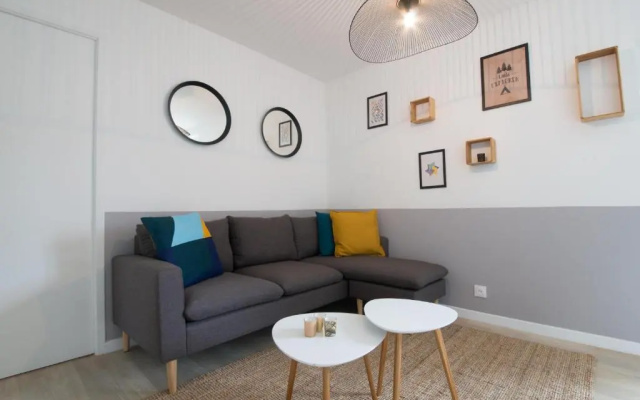 Appartement 3 chambres - Parking - Wifi - Buanderie - Jardin