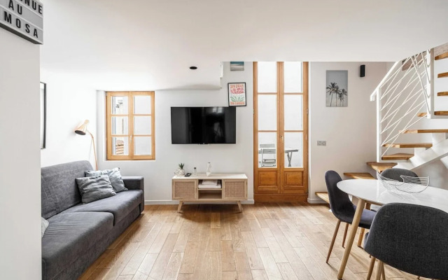 Magnificent Duplex - rue Meynadier Cannes Center - 1br/4p