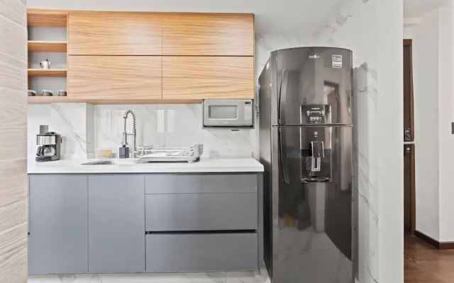 Spacious Flat with 2 Bedrooms in CDMX