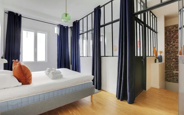 Spacious Apartment - 4br/10p Near Montmartre