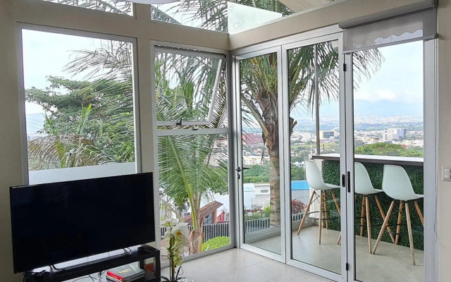 Cozy private Apartment, Mirador Escazú -Great view-