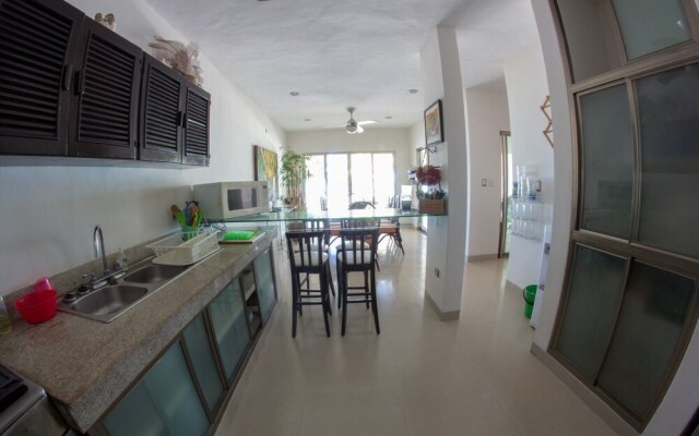 Piña Beach House in San Benito Beach