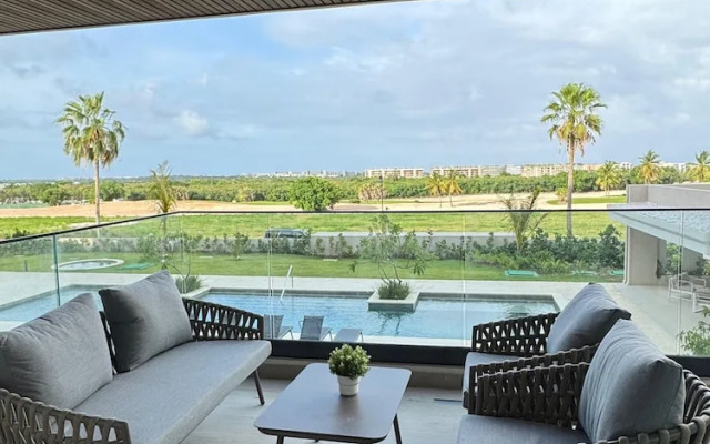 Apartment With Balcony Pool View in Cap Cana