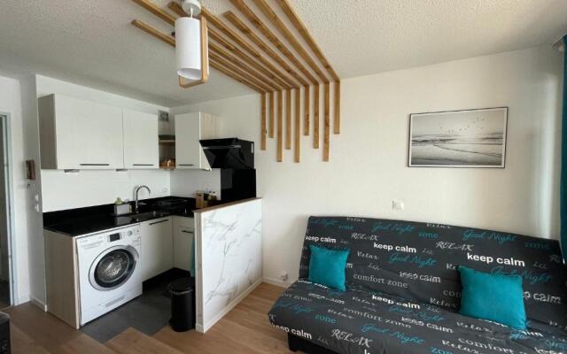 Appart en résidence calme avec parking privé