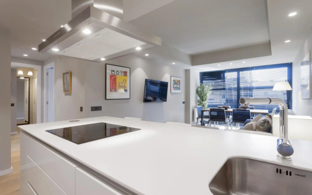 Luxury II in Madrid with 2 bedrooms and 2 bathrooms