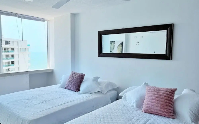 Apto 3 Alcobas Piso 17 By Parceros Group - Apartment in 卡塔赫纳 - Photo 3