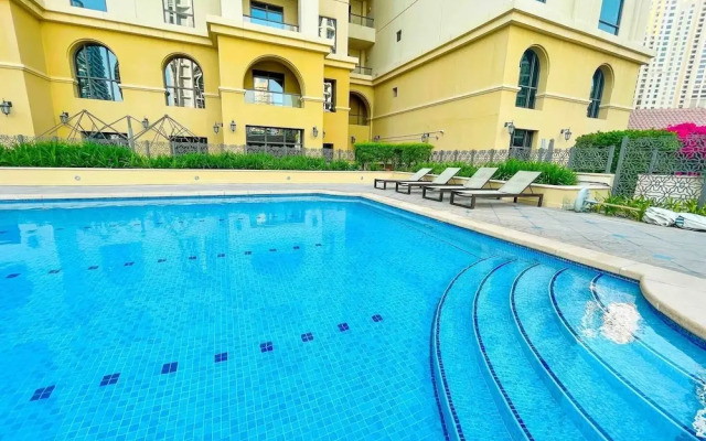 Deluxe Furnished 2br On Jbr With Balcony