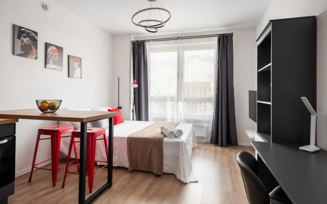 Sunmarine apartments (Sanmarine apartments) on Malaya Ochakovskaya street 4a k2