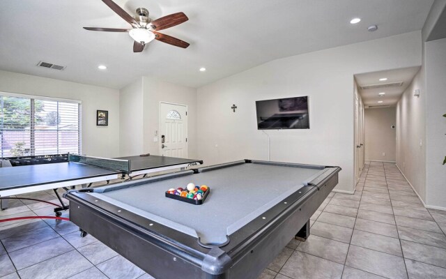 Pool & Game Room: Pet-friendly Indio Retreat