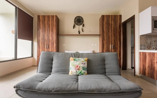 Amazing Studio With Private Pool Gym & Temazcal