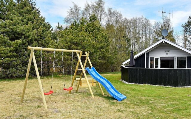 Spacious Holiday Home in Oksbol With Sauna & TV