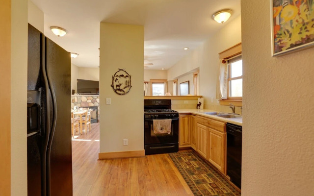 Granby Riverfront Cabin w/ Deck & Mountain View!