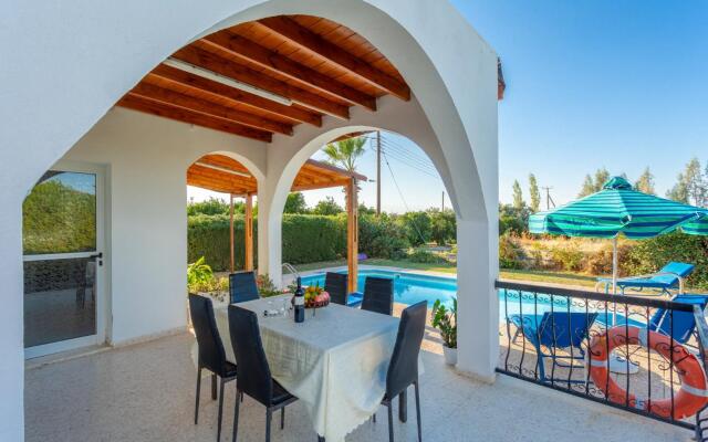 Argaka Sun Villa Ena Large Private Pool Walk to Beach Sea Views A C Wifi - 2146