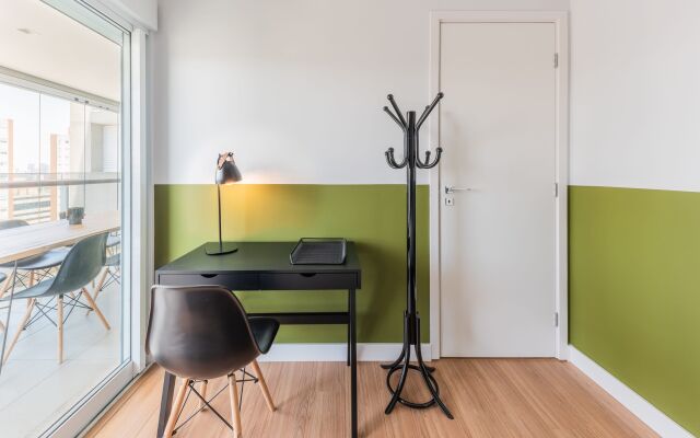 Apartamento com vaga e vista panorâmica | Vila Olímpia