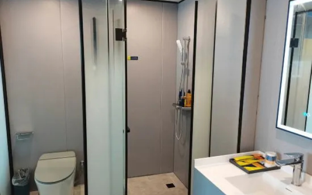 7Days Inn Hotel (Shijiazhuang Railway Station West Square) – Bathroom – Shijiazhuang