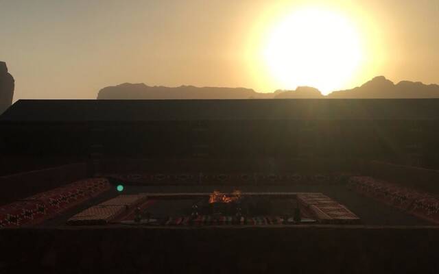Wadi rum open view camp
