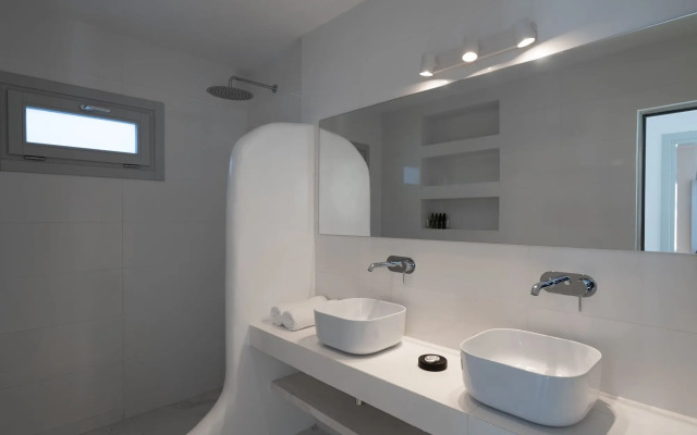 White Concept Caves