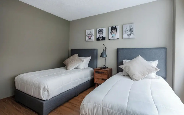 3BR Polanco Condo -elevator -parking-washer/dryer