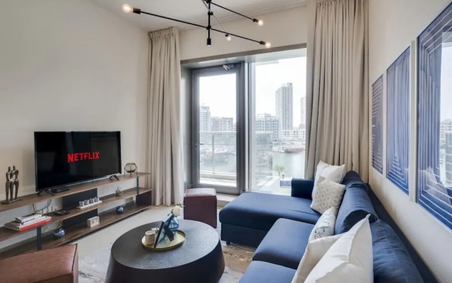 Modern En-suite Flat w/ Dubai Marina View! - Hotel in ดูไบ - Photo 3
