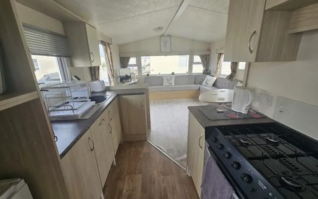 Ruby a Modern Caravan in Rhyl