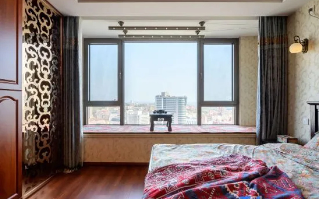 Yunhai Bay Ocean View LOFT Holiday Residence (Jinmao Mall, Qingdao Station) – Guest Rooms – Qingdao
