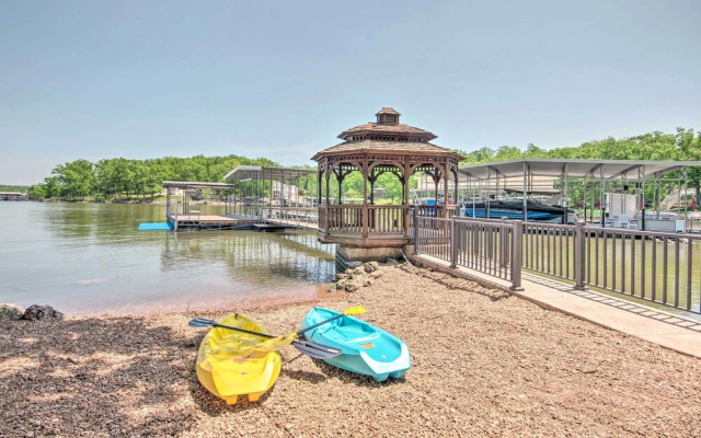 Private Dock: Home on Lake of the Ozarks
