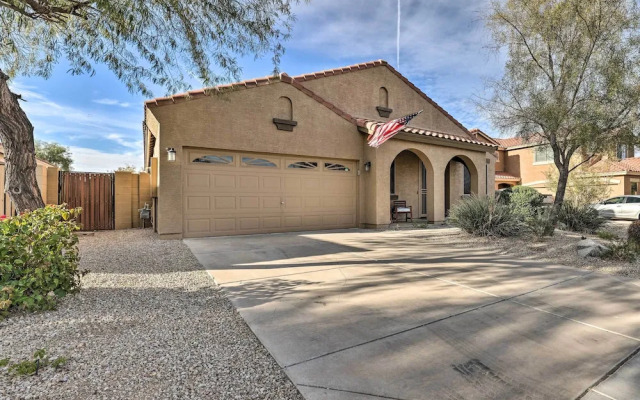 Sun-dappled Goodyear Home: Fire Pit, Pool, Patio