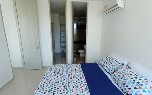 Apartamento en Samaria Club de Playa Privada Salida Directa al Mar en Pozos Colorados cerca a Zazue, Estelar, Playa Bello Horizonte, Cabo Tortuga #1 - Apartment in 圣玛尔塔 - Photo 5