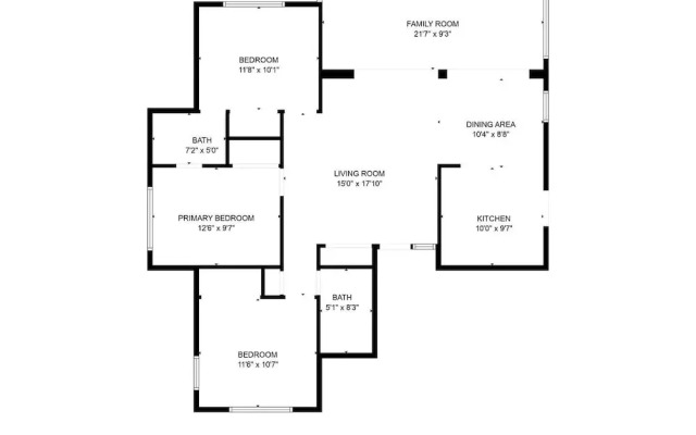 The Palm Leaf 3 Bedroom Home by RedAwning